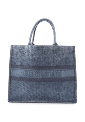 Christian Dior Pre-Owned 2010s Large Book Tote Oblique tote bag - Blue