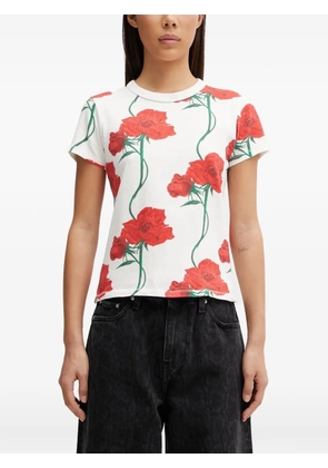 Kenzo floral-print T-shirt - White