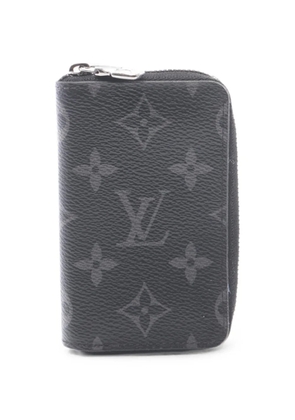 Louis Vuitton Pre-Owned 2000s Monogram Eclipse Vertical coin purse - Grey