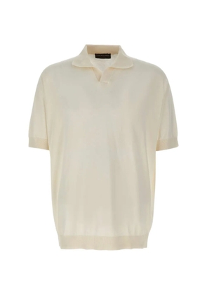 Filippo De Laurentiis polo-collar T-shirt - White