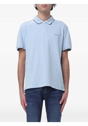 Woolrich Monterey piqué-cotton polo shirt - Blue