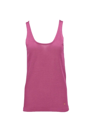 TOM FORD logo-plaque tank top - Pink