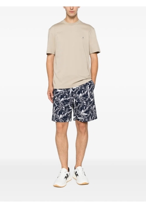 BOSS logo-patch T-shirt - Neutrals