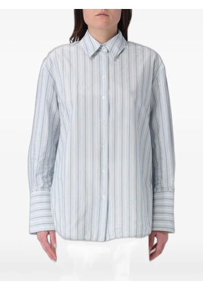 Tela striped seersucker shirt - Blue