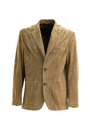 Fay patch-pocket blazer - Brown