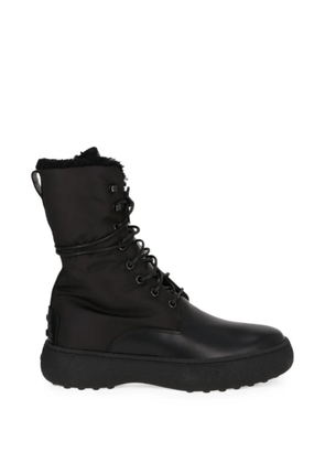 Tod's Gommino lace-up ankle boots - Black