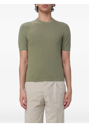 BROOKSFIELD short-sleeve crew-neck sweater - Green