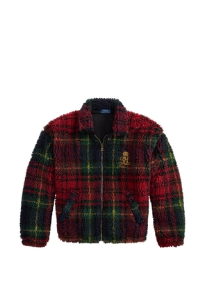 Polo Ralph Lauren tartan fleece sweater - Red