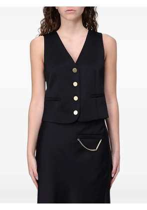 Armani Exchange single-breasted waistcoat - Black