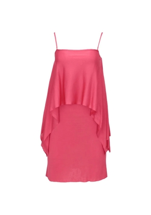 TOM FORD layered spaghetti-strap mini dress - Pink