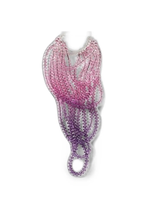Emporio Armani beaded multi-strand necklace - Pink