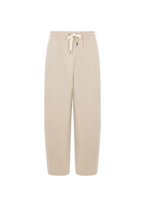 Brunello Cucinelli drawstring-fastening trousers - Neutrals