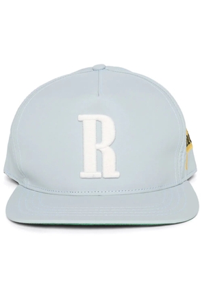 RHUDE logo-embroidered cotton cap - Blue