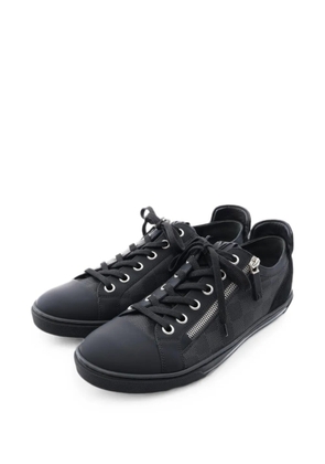Louis Vuitton Pre-Owned 2014 Aventure Damier Graphite sneakers - Black