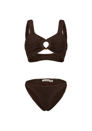 PARAMIDONNA Irina ring-detail bikini - Brown