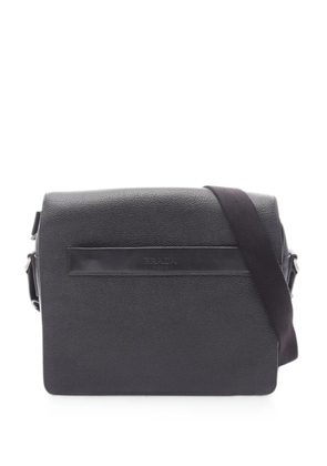 Prada Pre-Owned 2000s Toro leather shoulder bag - Black