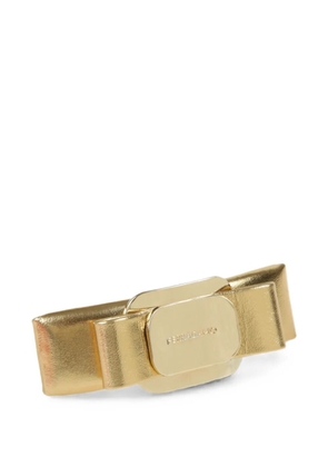 Ferragamo Vara bow hair clip - Gold