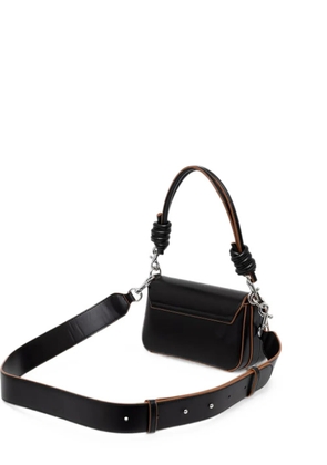 Benetton mini Be knotted-handle shoulder bag - Black
