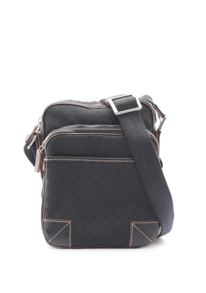 Celine Pre-Owned 2000s Macadam crossbody bag - Black