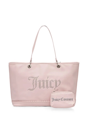 Juicy Couture stud-embellished tote bag - Pink