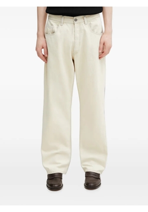 NO PROBLEMO No Problemo-embroidered relaxed fit jeans - Neutrals