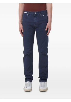 Siviglia slim-fit gabardine trousers - Blue