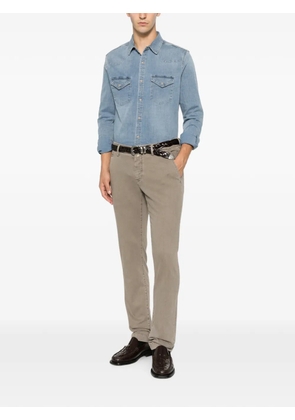 Impure western-style shirt - Blue