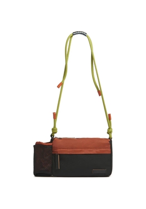 Marni rope-strap mesh-panel shoulder bag - Black