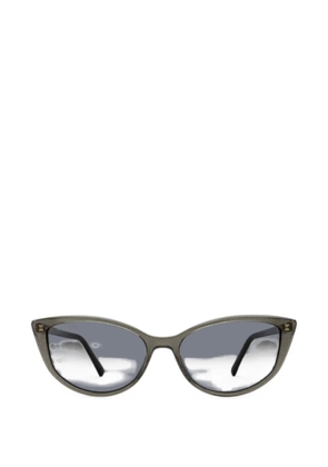Jimmy Choo Eyewear Nadia glitter-effect cat-eye sunglasses - Grey