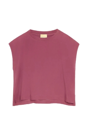MOMONÌ Curacao boat-neck blouse - Pink