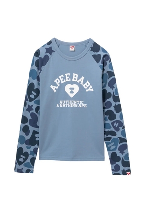 APEE™ by *A BATHING APE® camouflage-print T-shirt - Blue