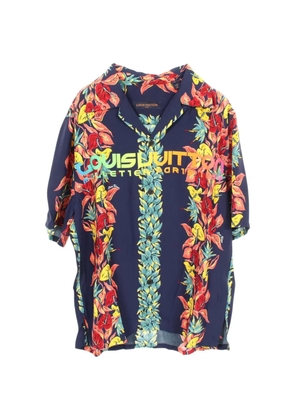 Louis Vuitton Pre-Owned 2020s floral-print shirt - Blue