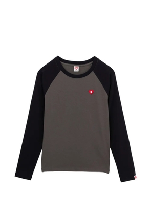 APEE™ by *A BATHING APE® heart-patch T-shirt - Grey
