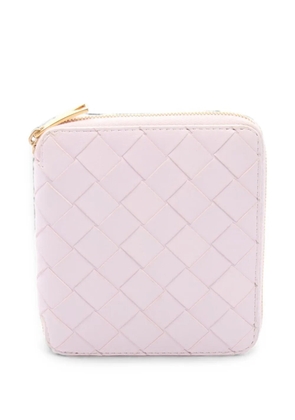 Bottega Veneta Pre-Owned 2000s Intrecciato leather wallet - Pink