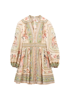 ZIMMERMANN floral-print dress - Neutrals