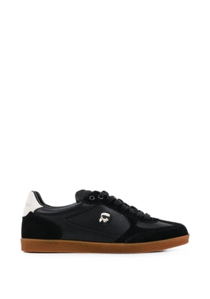 Karl Lagerfeld Ikon NFT Kandidate lace-up leather sneakers - Black