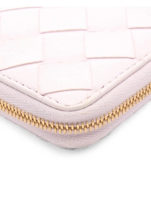 Bottega Veneta Pre-Owned 2000s Intrecciato leather wallet - Pink