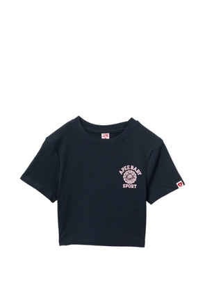 APEE™ by *A BATHING APE® logo-print T-shirt - Blue