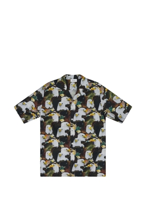 RHUDE eagle-print shirt - Black