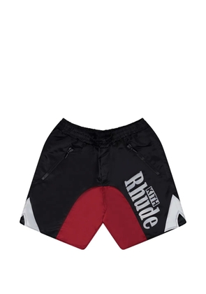 RHUDE x Kith panelled swim shorts - Black