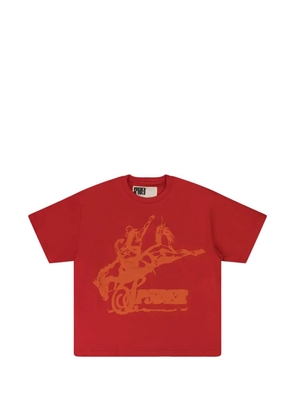 SP5DER Rodeo HW short-sleeve T-shirt - Red