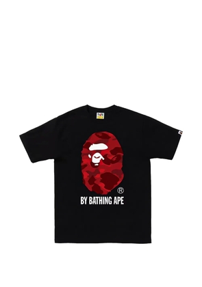 A BATHING APE® logo-print T-shirt - Black