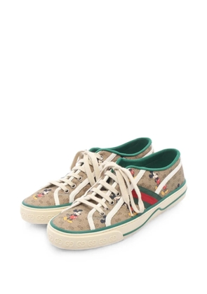 Gucci Pre-Owned x Disney 2010s Tennis 1977 Mickey Mouse sneakers - Neutrals