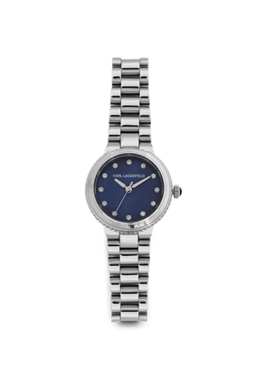 Karl Lagerfeld round-case 26mm watch - Blue