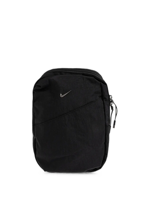 Nike Aura logo-plaque crossbody bag - Black