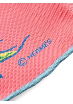 Hermès Pre-Owned 2000s L'ete de Loula scarf - Pink