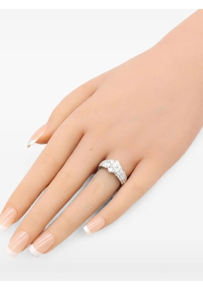 Van Cleef & Arpels Pre-Owned Fleurette diamond ring - Silver