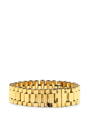Sharra Pagano On Time sliding-fastening bracelet - Gold