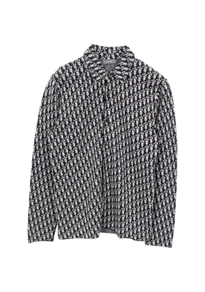 Christian Dior Pre-Owned Oblique long-sleeve shirt - Black