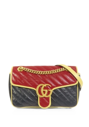 Gucci Pre-Owned GG Marmont chain shoulder bag - Blue